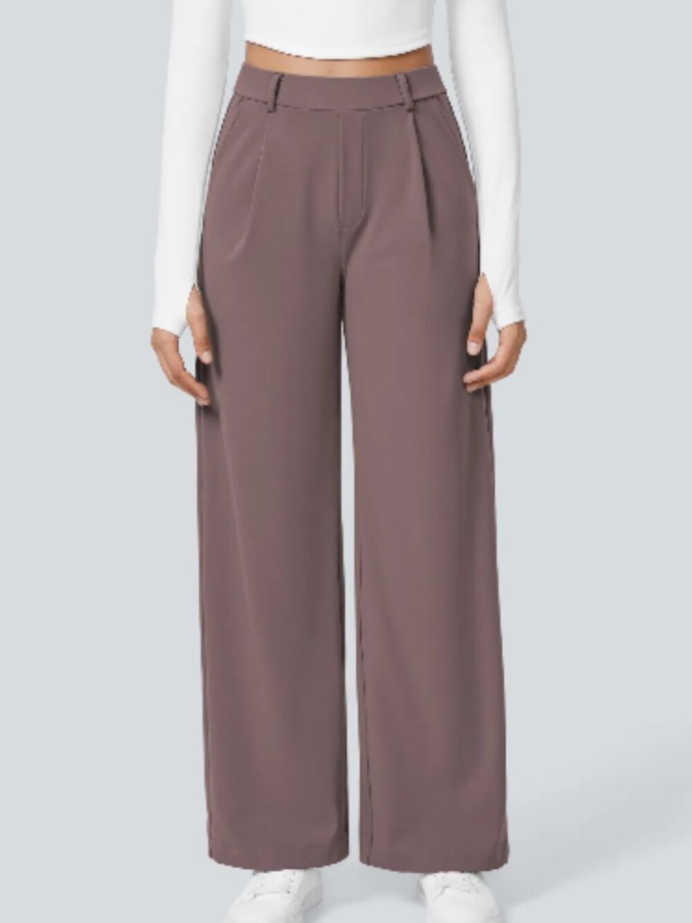 Halara Flex™ DayStretch High Waisted Pocket Straight Leg Work Pants